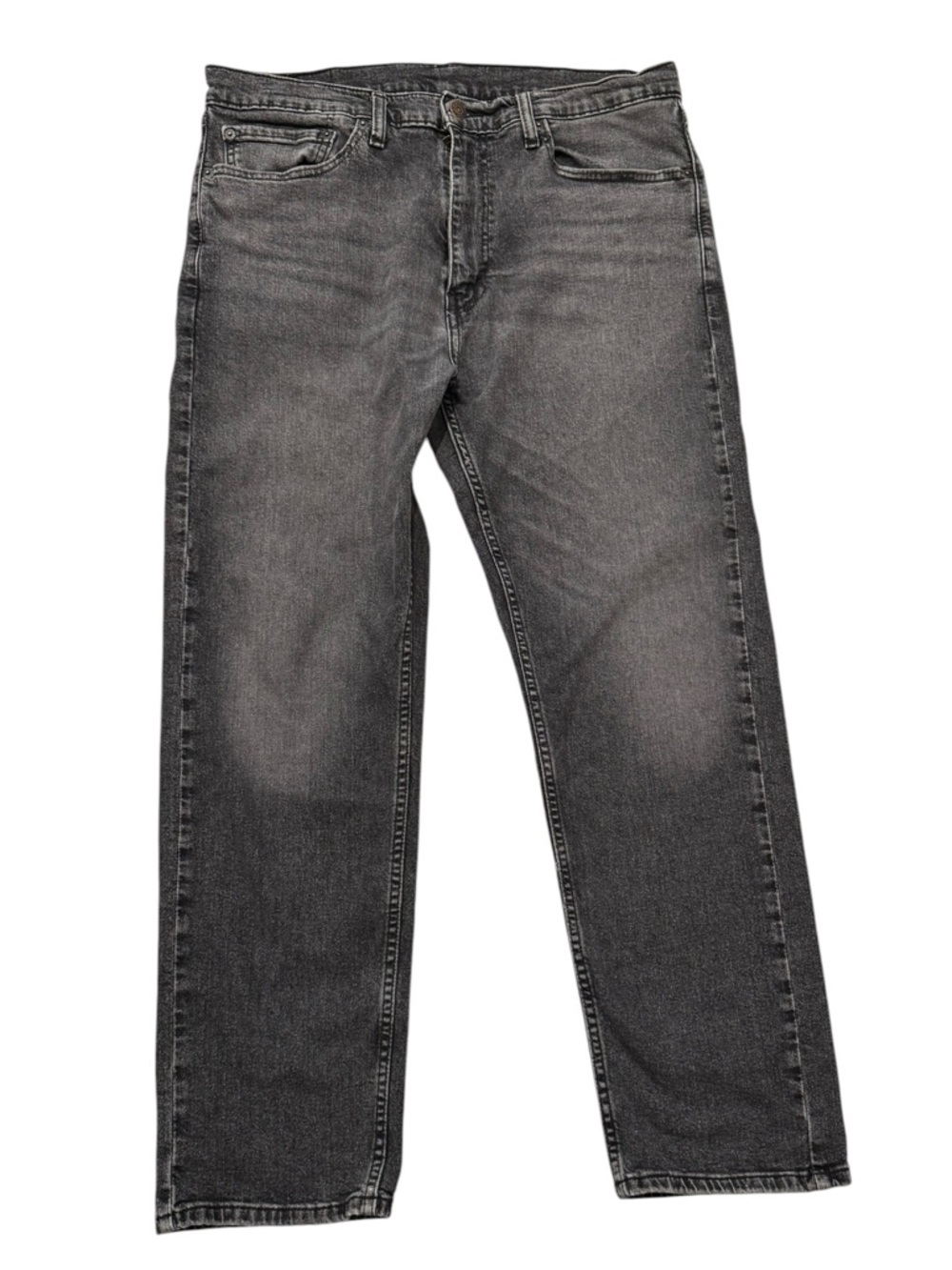 Levi’s - Men's Classic Straight Jeans - Washed Charcoal - Size 36x30 - Picture 1 of 2